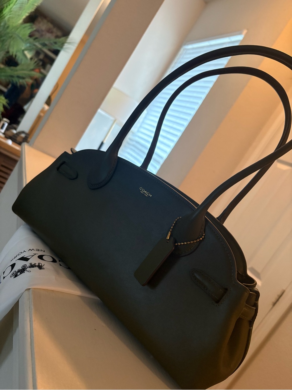 Coach Empire 34 Olive BNWT
